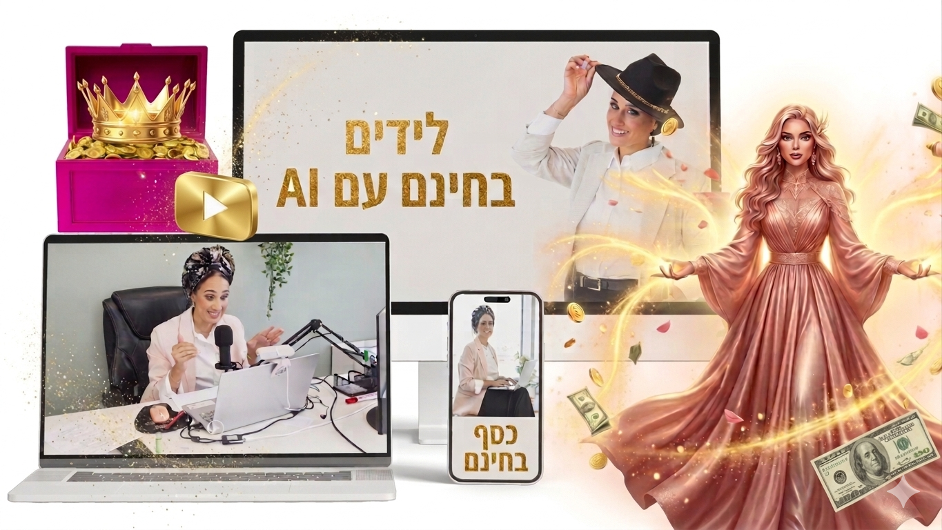 כסף בחינם עם AI - 8 סוכנים שמייצרים לידים אורגניים - שיטת השאלטר